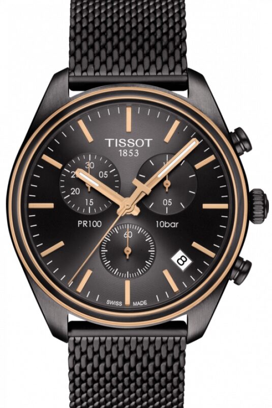 Tissot PR100 Men's 41mm Chronograph Watch (T101.417.23.061.00) Tissot PR100 Men's 41mm Chronograph Watch (T101.417.23.061.00)