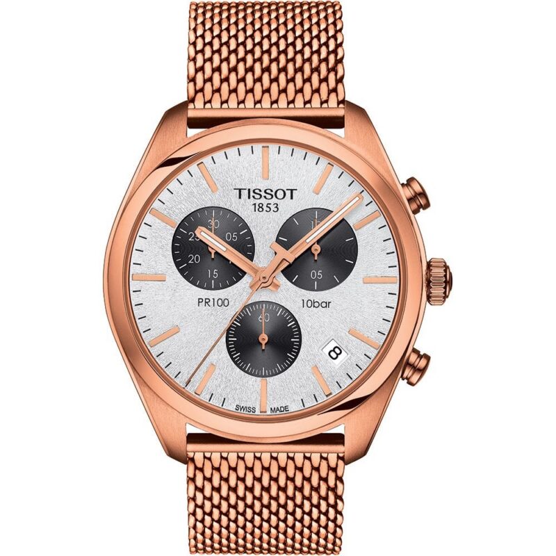 Tissot PR100 Men's 41mm Chronograph Watch (T101.417.33.031.01) Tissot PR100 Men's 41mm Chronograph Watch (T101.417.33.031.01)