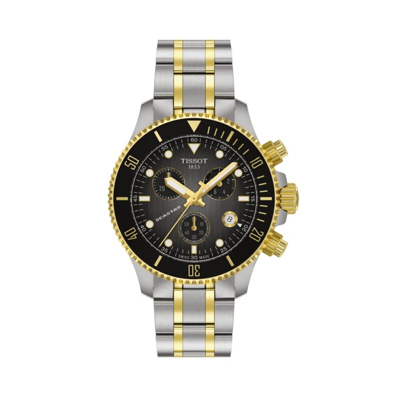 Tissot Seastar 38mm Chronograph Watch (T120.217.22.061.00) Tissot Seastar 38mm Chronograph Watch (T120.217.22.061.00)