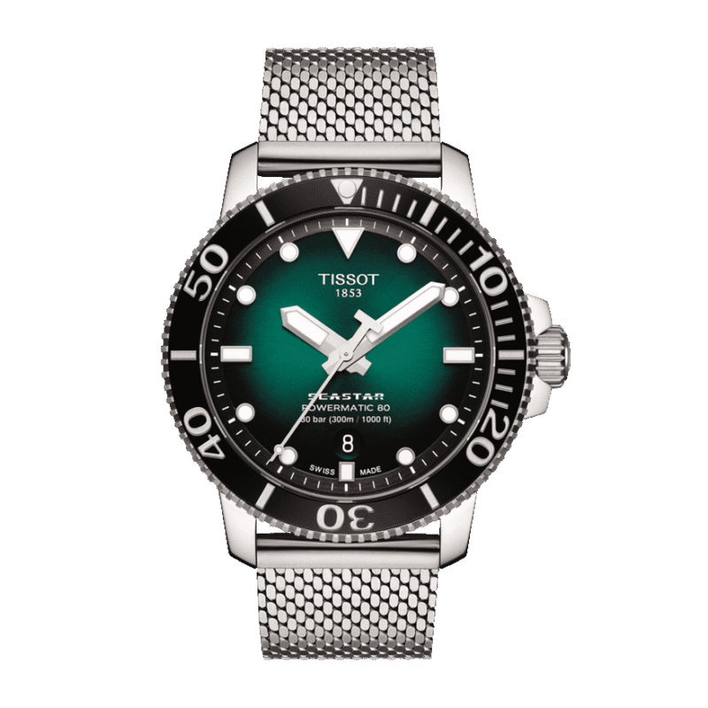 Tissot Seastar Men's 43mm Watch (T120.407.11.091.00)