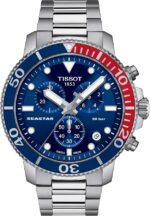 Tissot Seastar Men's 45.5mm Chronograph Watch (T120.417.11.041.03)