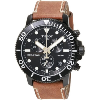 Tissot Seastar Men's 45.5mm Chronograph Watch (T120.417.36.051.00)