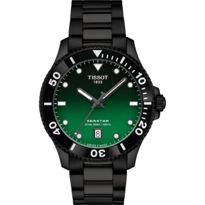 Tissot Unisex 40mm Ss Ip Black Watch (T1204103309100)