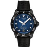 Tissot Unisex 40mm Ss Ip Black Watch (T1208073704100)