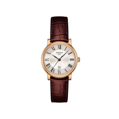 Tissot Carson Women's 30mm Rose Gold-Tone Watch (T122.210.36.033.00)