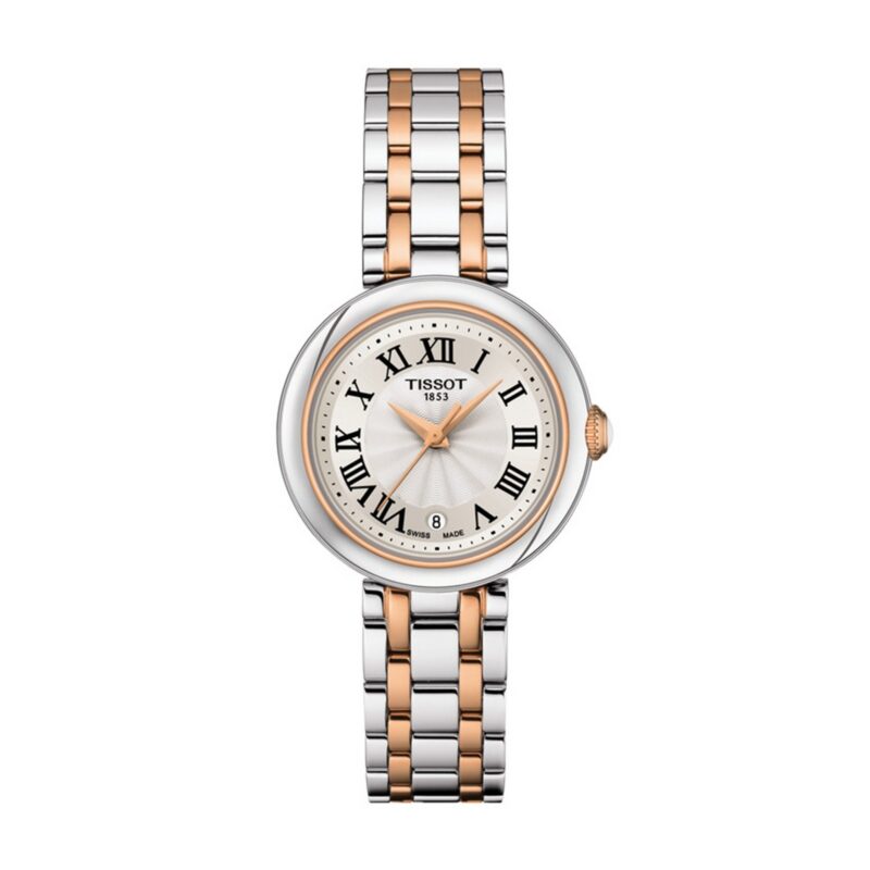 Tissot Bellissima Women's 26mm Two-Tone Rose Gold Watch (T126.010.22.013.01) Tissot Bellissima Women's 26mm Two-Tone Rose Gold Watch (T126.010.22.013.01)