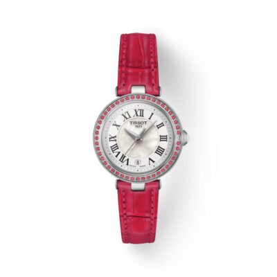 Tissot Bellissima Women's 26mm Red Crystal-Set Watch (T126.010.66.113.00)