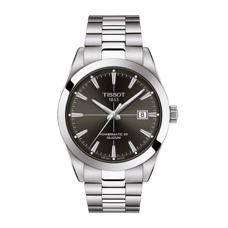 Tissot Gentleman Men's 40mm Grey Dial Watch (T127.407.11.061.01)