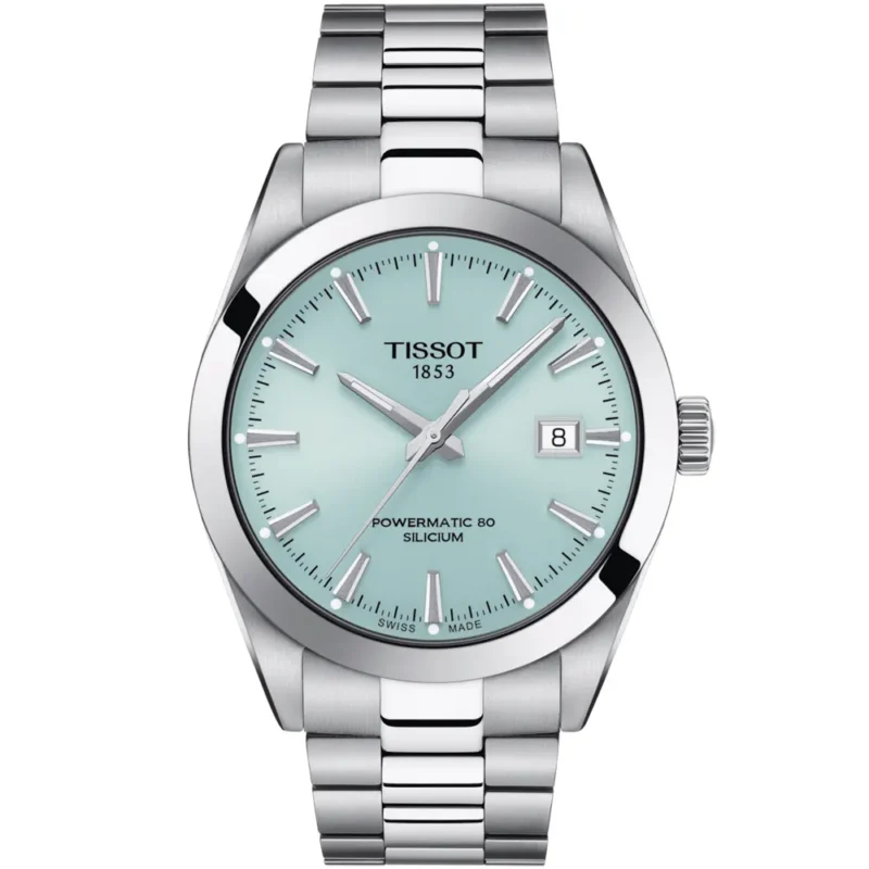 Tissot Gentleman Men's 40mm Light Blue Dial Watch (T127.407.11.351.00)