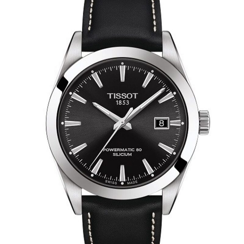 Tissot Gentleman Men's 40mm Black Dial Watch (T127.407.16.051.00)