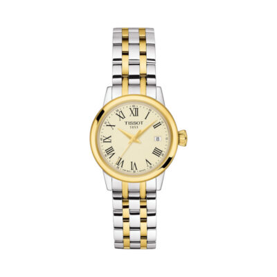 Tissot Women's 28mm Two-Tone Gold and Silver Watch (T129.210.22.263.00)