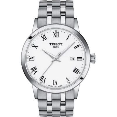 Tissot Men's 42mm Silver Stainless Steel Watch (T129.410.11.013.00)