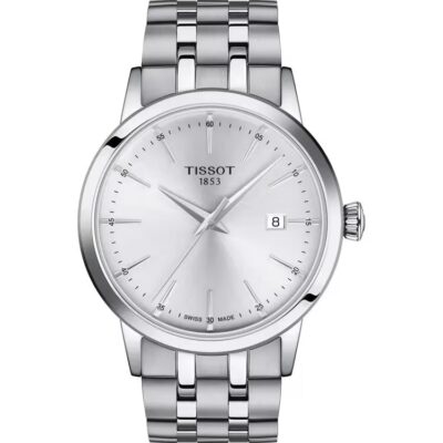 Tissot Men's 42mm Silver Stainless Steel Watch (T129.410.11.031.00)