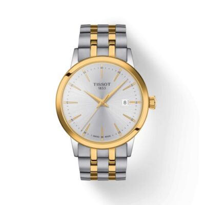 Tissot Men's 42mm Two-Tone Gold and Silver Watch (T129.410.22.031.00)