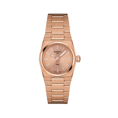 Tissot Women's PRX 25mm Rose Gold Watch (T137.010.33.506.00)