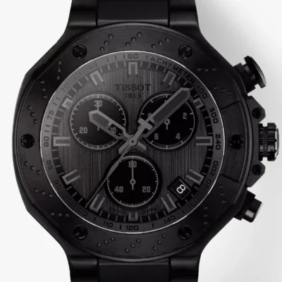 Tissot Men's Chronograph 45mm Black Watch (T141.417.37.061.00)