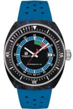 Tissot Men's 41mm Carbon Fibre Watch (T1454079705701)