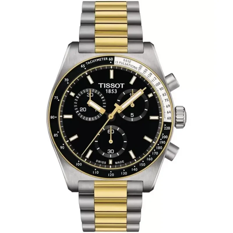 Tissot Unisex Chronograph 40mm Two-Tone Gold and Silver Watch (T149.417.22.051.00) Tissot Unisex Chronograph 40mm Two-Tone Gold and Silver Watch (T149.417.22.051.00)