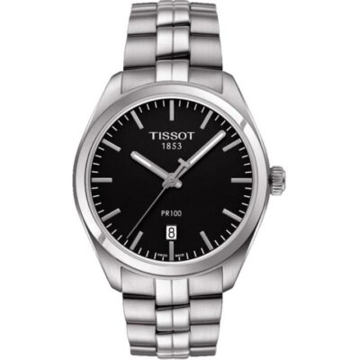 Tissot Unisex PR100 40mm Silver Stainless Steel Watch (T150.410.11.051.00)