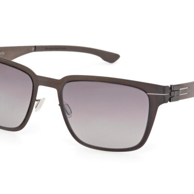 Ic!berlin Men's TANNER IC0018 Graphite/Warm Grey Storm Grey Sunglasses