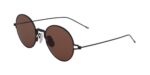 Thom Browne Men's TBS-915 Black Iron Navy/Dark Brown Sunglasses