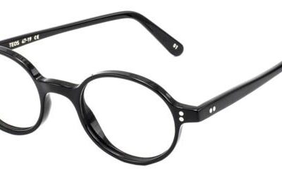 L.g.r Men's TEOS Black Eyeglasses