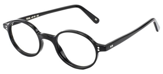 L.g.r Men's TEOS Black Eyeglasses L.g.r Men's TEOS Black Eyeglasses