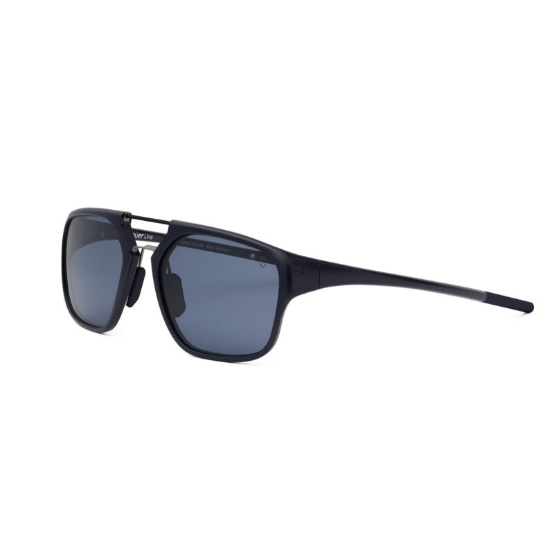 Tag Heuer Men's TH40004U Silver/Solid Blue Sunglasses Tag Heuer Men's TH40004U Silver/Solid Blue Sunglasses