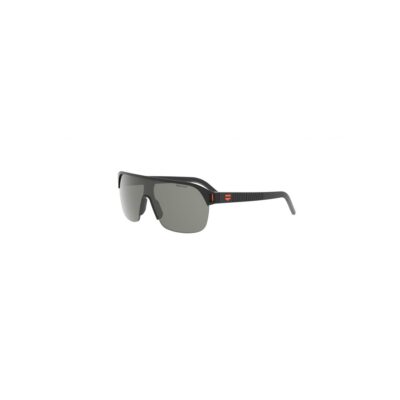 Tag Heuer Men's TH40049I Black/Solid Smoke Sunglasses