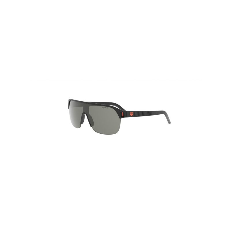 Tag Heuer Men's TH40049I Black/Solid Smoke Sunglasses Tag Heuer Men's TH40049I Black/Solid Smoke Sunglasses