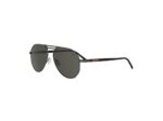 Tag Heuer Men's TH40056U Dark Ruthenium/Solid Smoke Sunglasses