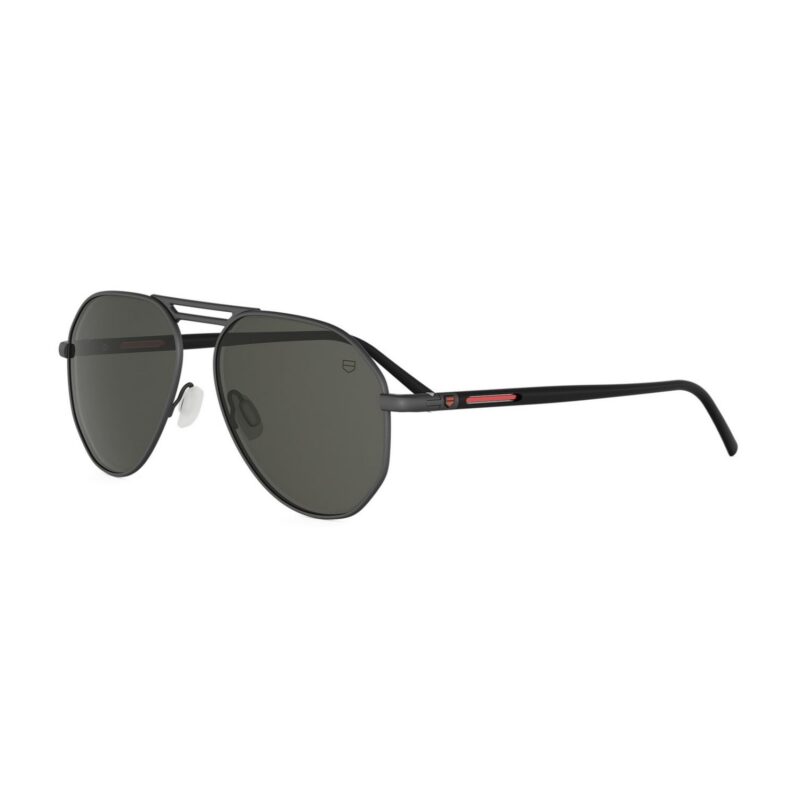 Tag Heuer Men's TH40056U Dark Ruthenium/Solid Smoke Sunglasses