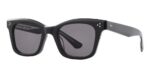 Garrett Leight Men's THOMPSON SUN Black/Black Currant Sunglasses