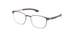 Ic!berlin Men's TILMANN IC5065 Burgundy Eyeglasses