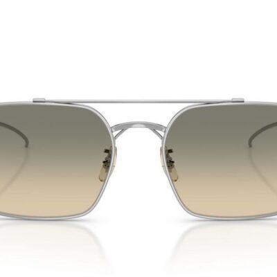 Oliver Peoples Unisex TK-15 OV 1365ST Silver/Enoki Shaded Photocromic Sunglasses