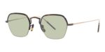Oliver Peoples TK-7 OV 1291T Vintage Dark Tortoise Black/Light Green Eyeglasses