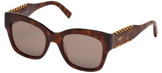 Tod's Women's TO 0193 Light Havana/Brown Sunglasses Tod's Women's TO 0193 Light Havana/Brown Sunglasses