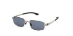 Ic!berlin Men's TYLER IC0021 Grey/Light Blue Sunglasses
