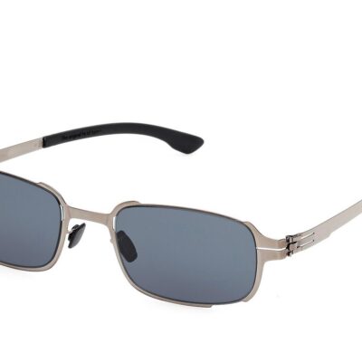 Ic!berlin Men's TYLER IC0021 Grey/Light Blue Sunglasses