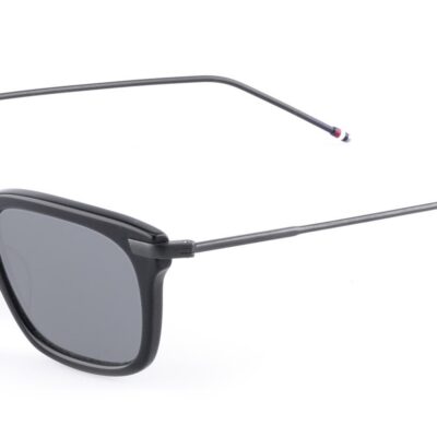 Thom Browne Men's UES701A-G0003 Matte Dark Grey On Metal Silver/Silver Grey Sunglasses