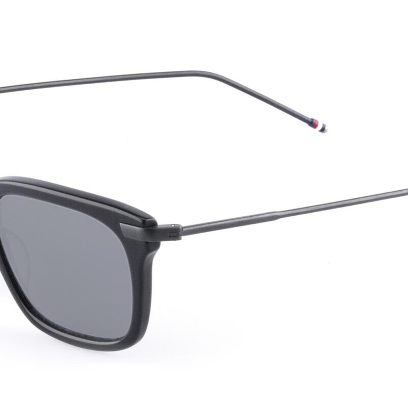 Thom Browne Men's UES701A-G0003 Matte Dark Grey On Metal Silver/Silver Grey Sunglasses Thom Browne Men's UES701A-G0003 Matte Dark Grey On Metal Silver/Silver Grey Sunglasses