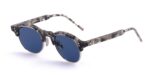 Thom Browne Men's UES920A-G0003 Grey Havana On Metal Silver/Blue Sunglasses