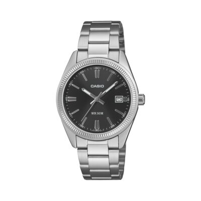 Casio Women's 35mm Ion Plated Watch (UTP-1302PD-1AVEF)