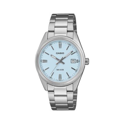Casio Women's 35mm Ion Plated Watch (UTP-1302PD-2A2VEF)