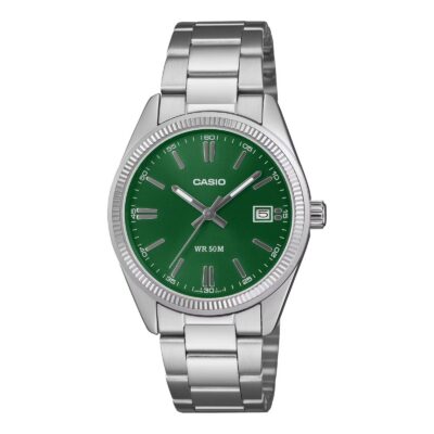 Casio Women's 35mm Ion Plated Watch (UTP-1302PD-3A1VEF)