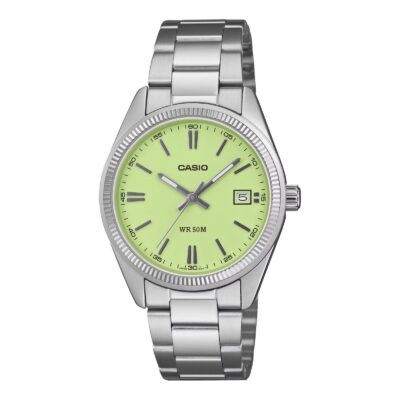 Casio Women's 35mm Ion Plated Watch (UTP-1302PD-3A2VEF)