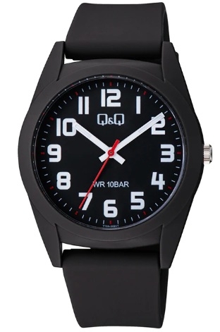 Q&q Unisex 38mm Plastic Watch (V13A-002VY) Q&q Unisex 38mm Plastic Watch (V13A-002VY)