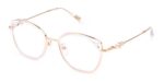 Blumarine VBM221V Rose Gold Sunglasses