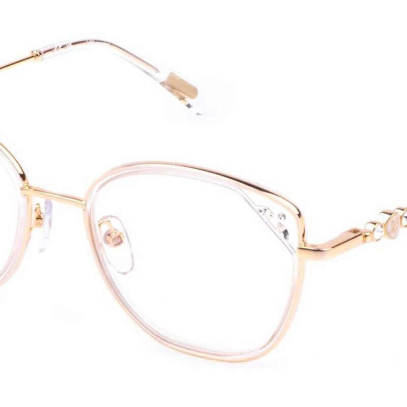 Blumarine VBM221V Rose Gold Sunglasses