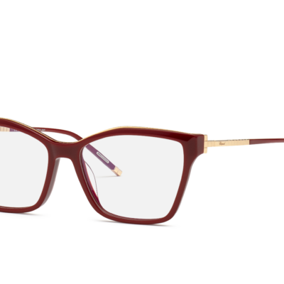 Chopard Men's VCH321M Burgundy Eyeglasses